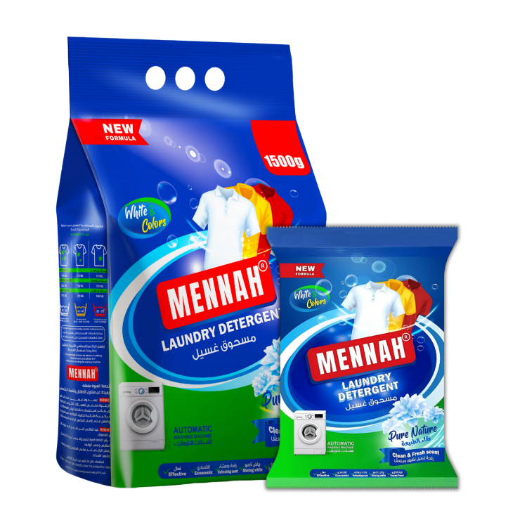 مسحوق غسيل مينه 1.5 ك مع كيس 450 غ  / عرض