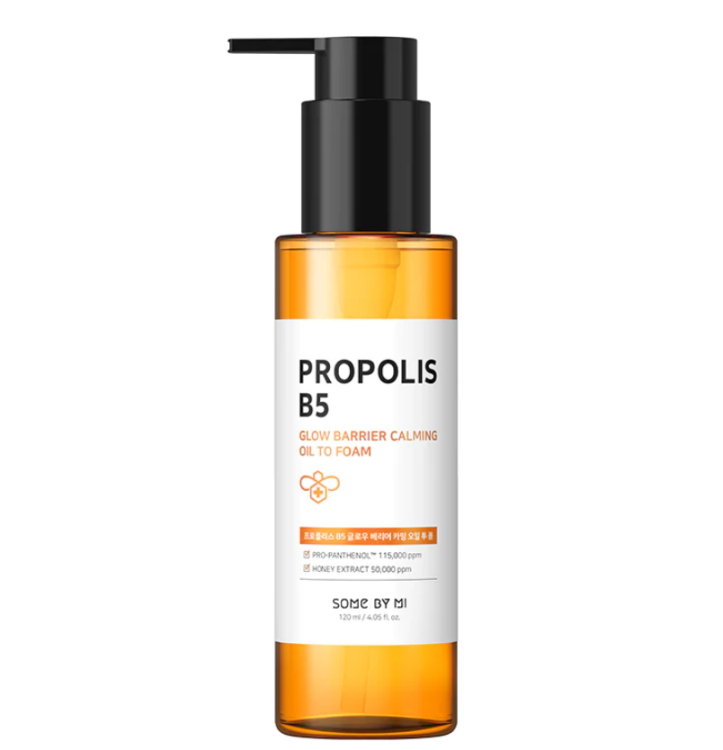SOME BY MI, Propolis B5 Glow Barrier Calming Oil To Foam