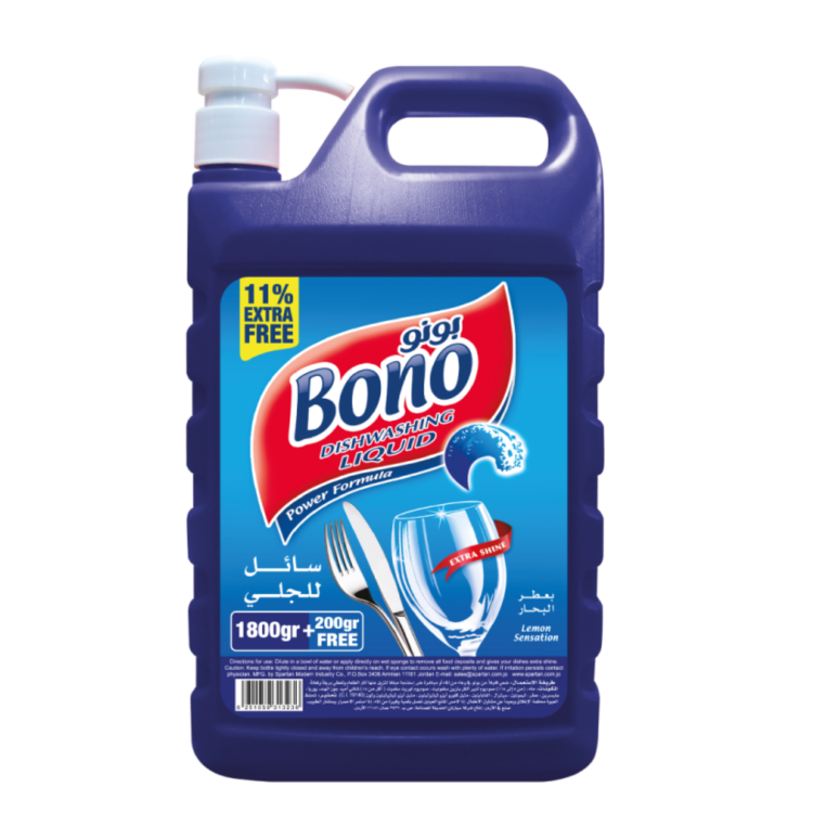 بونو سائل جلي 1.8 لتر ازرق