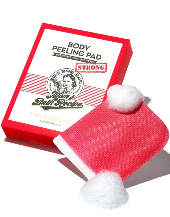 Mom’s Bath Recipe Body Peeling Pad Strong 