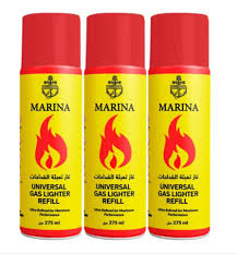 MARINA  Universal Lighter Fluid - Butane Gas - 275 ml