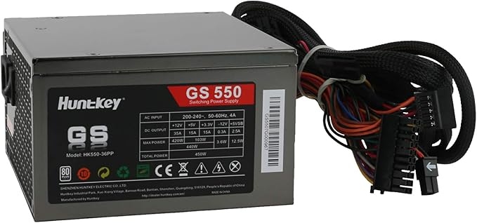 HUNTKEY POWER SUPPLY 550 WATT