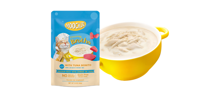 موشي مرق كريمي مع التونا وبنيتو