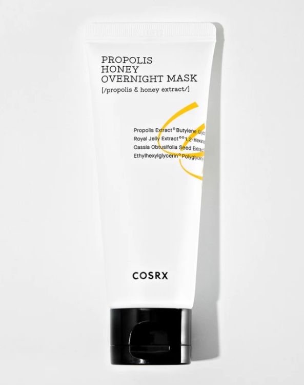 Cosrx, Full Fit Propolis Honey Overnight Mask كوزركس، ماسك ليلي و مرطب بالعسل