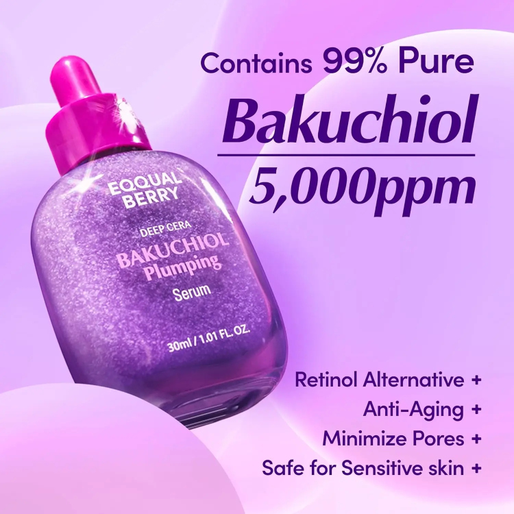 EQQUALBERRY Bakuchiol Plumping Serum سيروم  باكوتشيول( ريتنول ) 