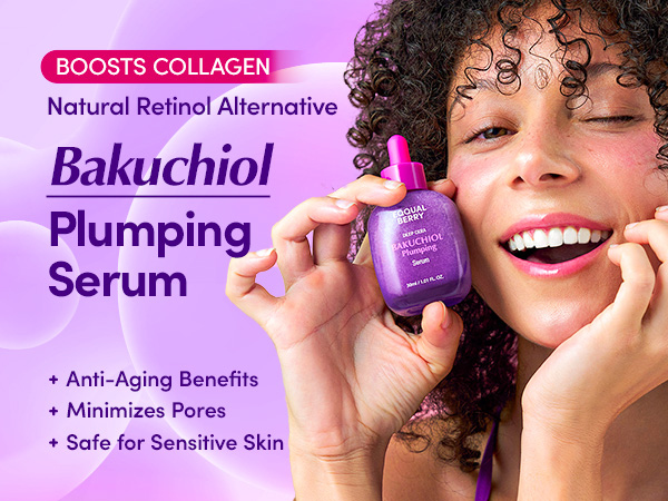 EQQUALBERRY Bakuchiol Plumping Serum سيروم  باكوتشيول( ريتنول ) 