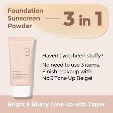 numbuzin - No. 3 Porcelain Base-Skip Tone Up Beige [50ml]