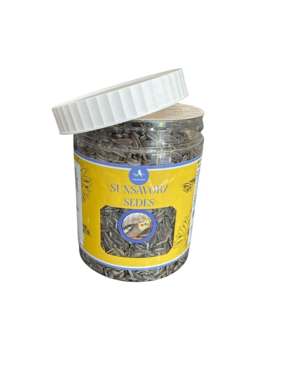 Feeder بذور دوار الشمس للببغاوات 