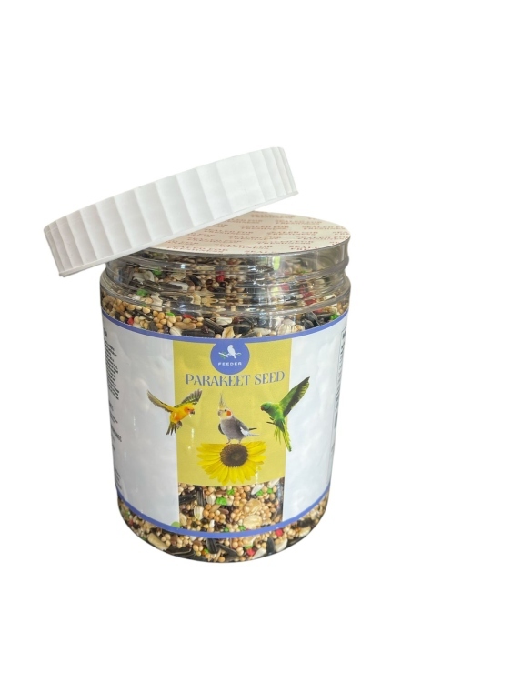 Feeder بذور الببغاء المغذية