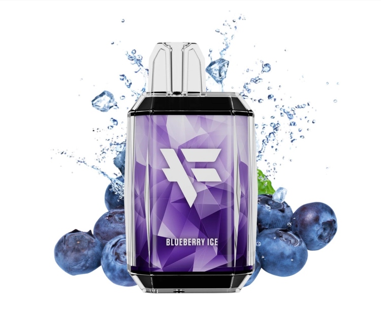 FUYL - Blueberry Ice -  8000 Puff - Rechargeable Disposable Vape 