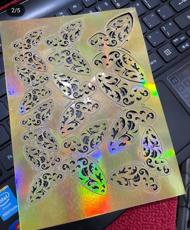 فراش ديكور كيك طبق قصدير 