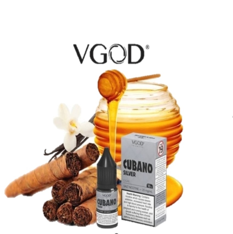 VGod Cubano Silver SaltNic Vape Juice 