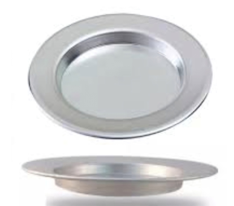 صنيه كنافه الامنيوم قياس 24 سم ارتفاع 2.5سم 