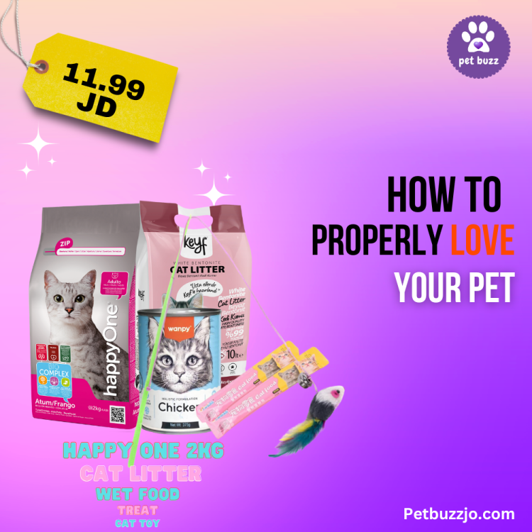 Happy One 2kg +5 litr cat litter+ cat toy +wet food 