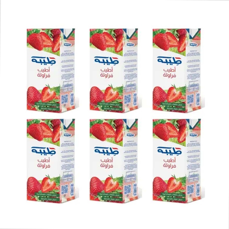 طيبة عصير فراولة 235مل*6