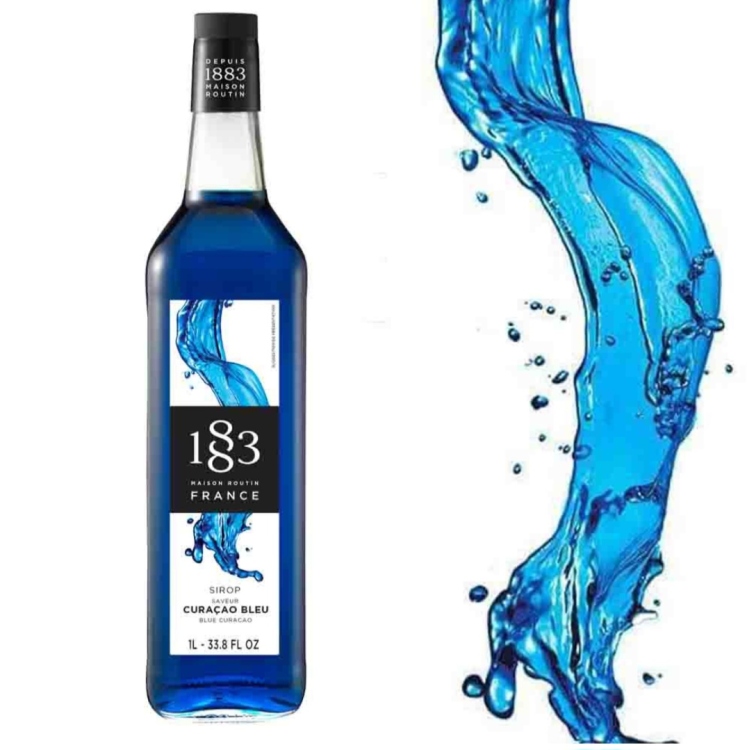 سيرب نكهه عصير بلو كراكاو 1883 ( قشور برتقال )