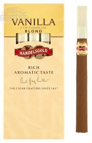 HANDELSGOLD CIGARILLOS - VANILLA - BLOND -With  Tip