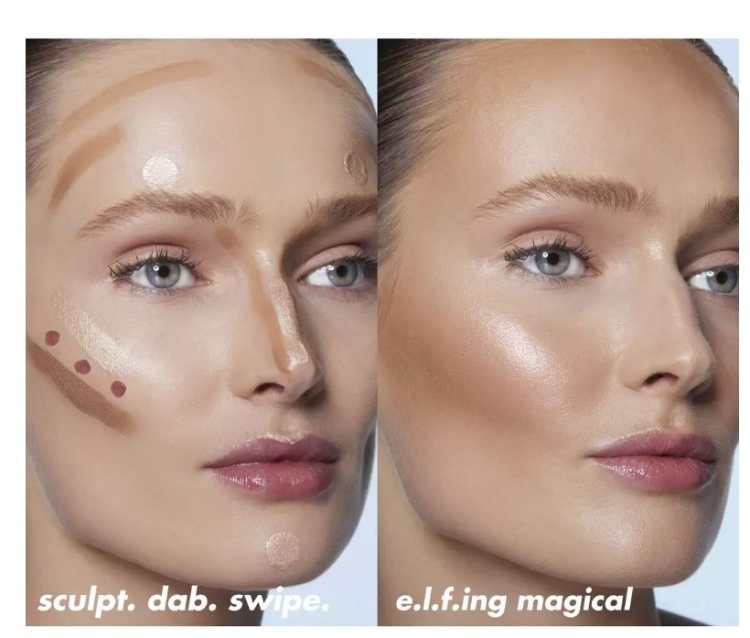 Elf, Halo Glow Contour Beauty Wand