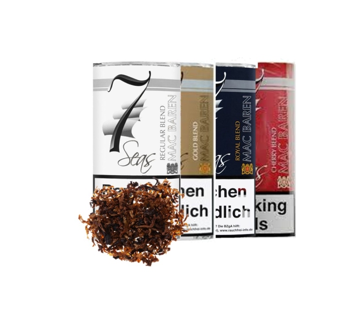 7 Seas Pipe Tobacco  -  42.5g - Assorted Flavors 