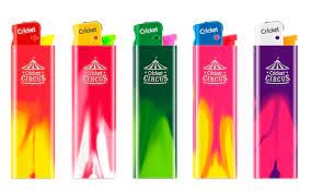 Cricket Lighter - Fusion Circus - Assorted Colors