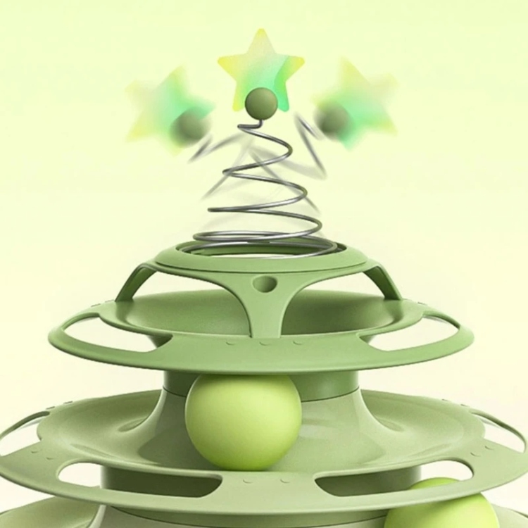 لعبة طبقات مع كرات وريشه 