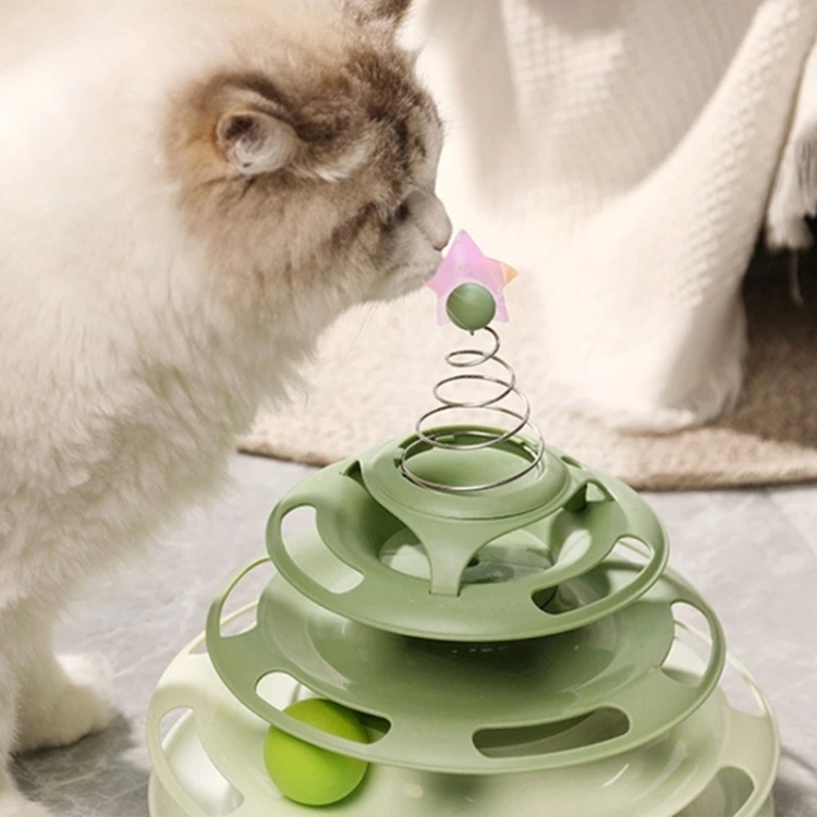 لعبة طبقات مع كرات وريشه 