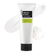 Coxir, Green Tea pH Clear Foam Cleanser