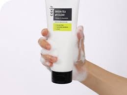 Coxir, Green Tea pH Clear Foam Cleanser
