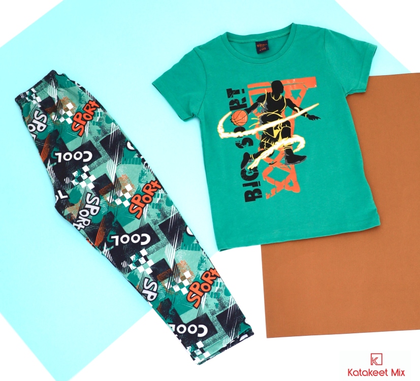 بجامة ولادي قطن تركي