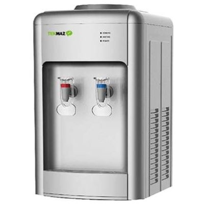 كولر مياه طاولة TEKMAZ – حار / بارد – كمبروسر – سلفر