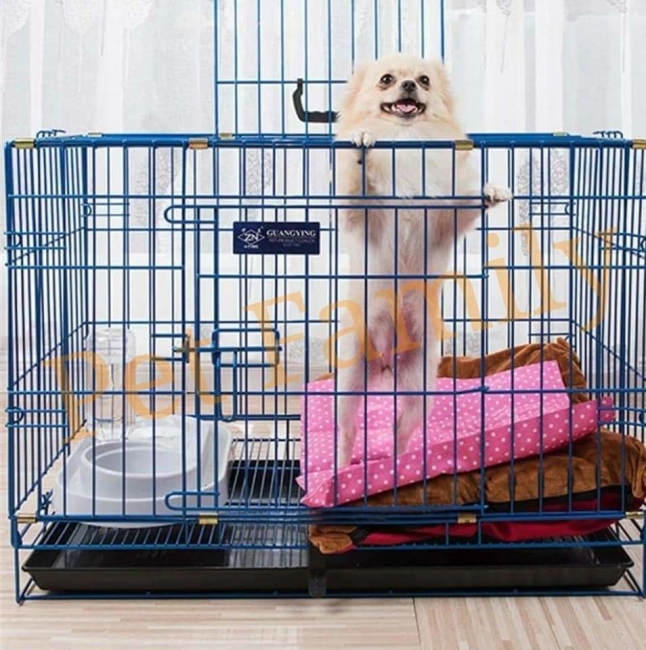 قفص حديد للكلاب