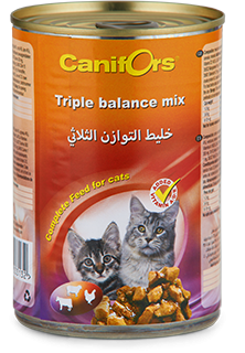  طعام القطط Canifors مزيج التوازن الثلاثي