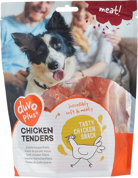 Duvo+ snack chicken tenders 400g, dog snack