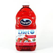 أوشن سبري عصير التوت البري دايت 1.89 لتر