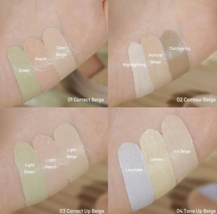 The Saem, Cover Perfection Triple Pot Concealer