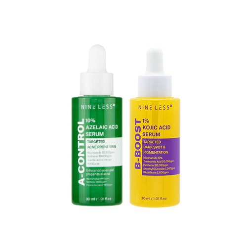 NINELESS, Bright & Clear Skin Duo