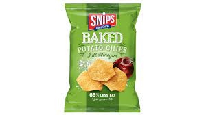 سنيبس شيبس البطاطا المطبوخة بالملح و الخل 65 غم