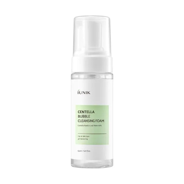 iUNIK, Centella Bubble Cleansing Foam 