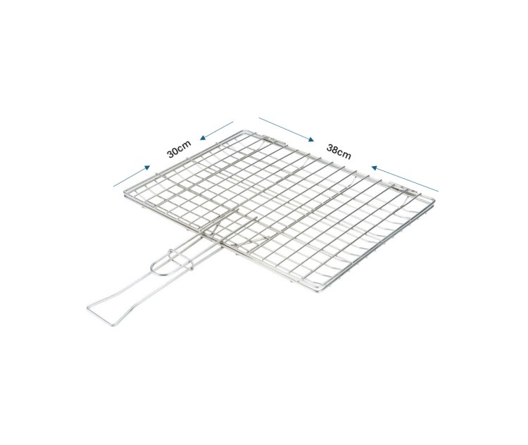 Metal Grid for BBQ -  Medium Size 38X30 cm 