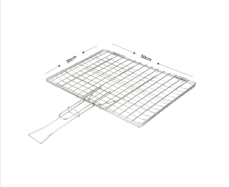 Metal Grid for BBQ -  Large Size 50X35 cm 