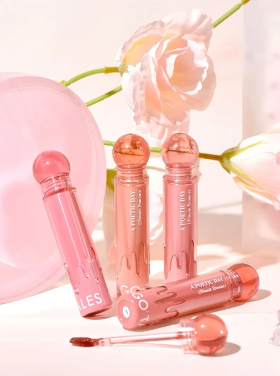 GOGO TALES, Pink Ball Lip Glaze