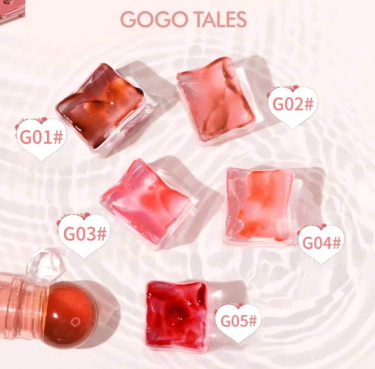 GOGO TALES, Pink Ball Lip Glaze