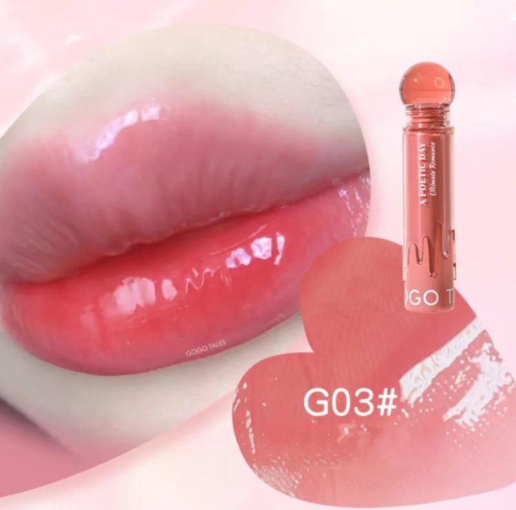 GOGO TALES, Pink Ball Lip Glaze