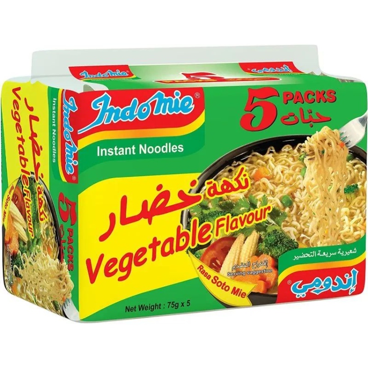 يمي يمي شعيرية مقلية نكهة خضار65غ*5