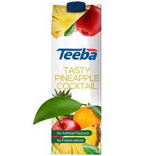 طيبة عصير كوكتيل الأناناس 1 لتر
