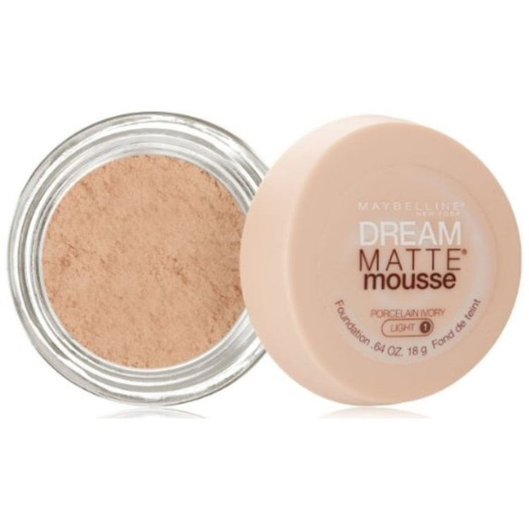 كريم اساس Maybelline Dream Matte Mousse درجة (1)