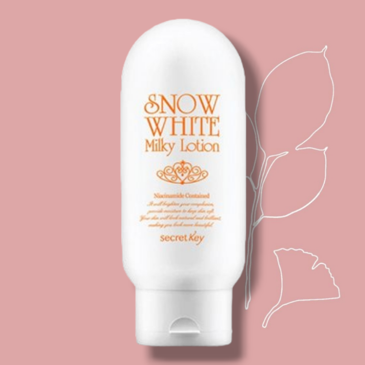 Secret Key Snow White Milky Lotion‏ لوشن تفتيح البشرة العلاجي 