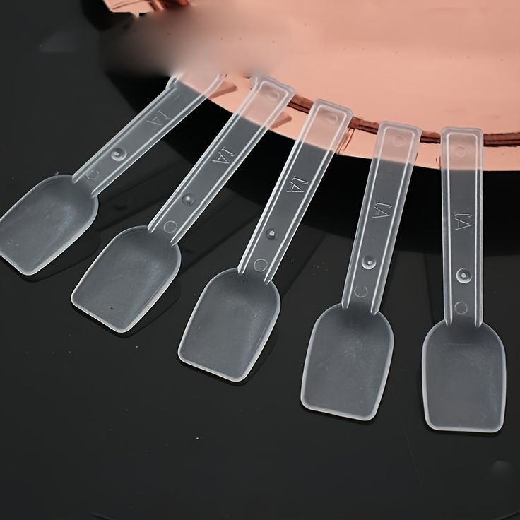 معالق ايس كريم مني عدد تقريبي 100