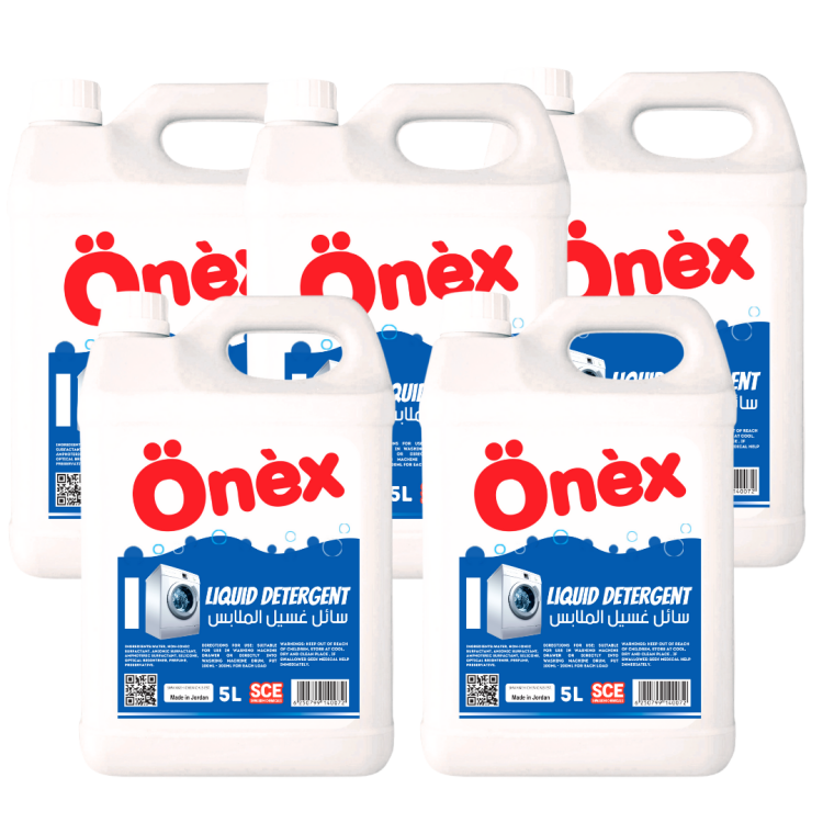 سائل غسيل اونيكس اتوماتيك حجم 5لتر  5 جالونات 