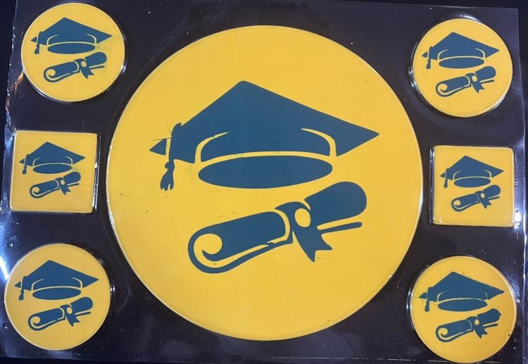 ترانسفير تخرج حجم كبير 20 سم 3 ورقات